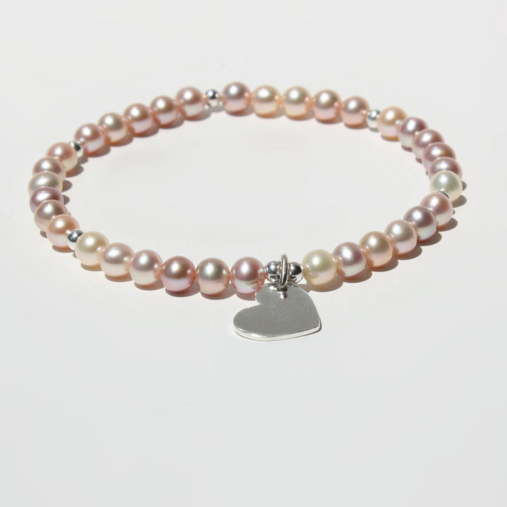 Silver Pearl Bracelet