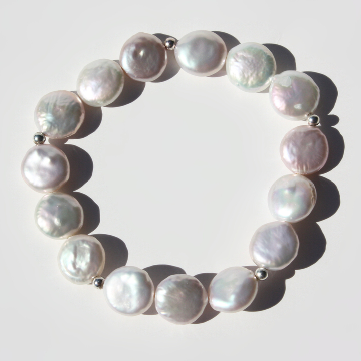 Pearl Coin Bracelet