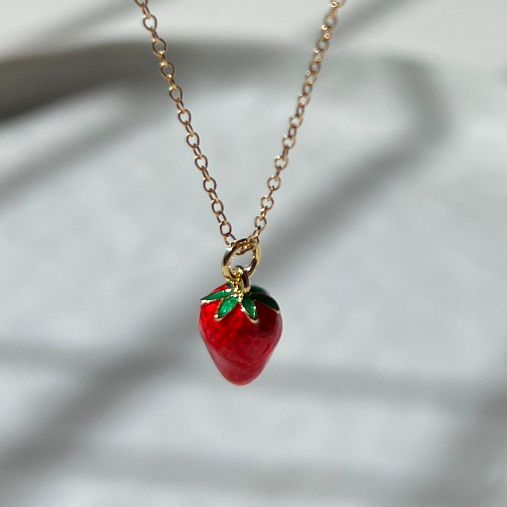 Strawberry Necklace