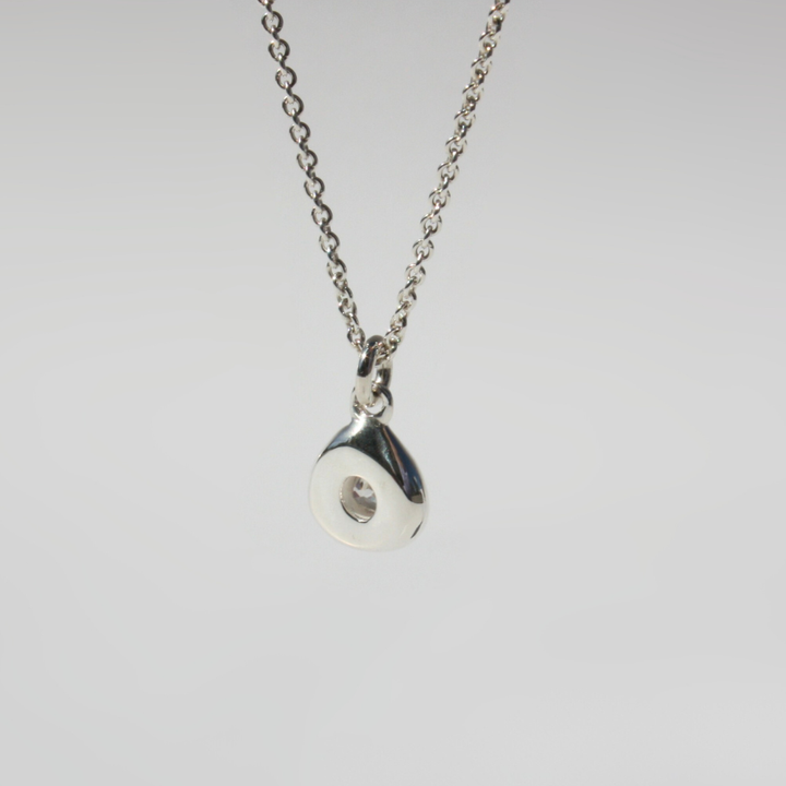 Trillion Cut Pendant Necklace