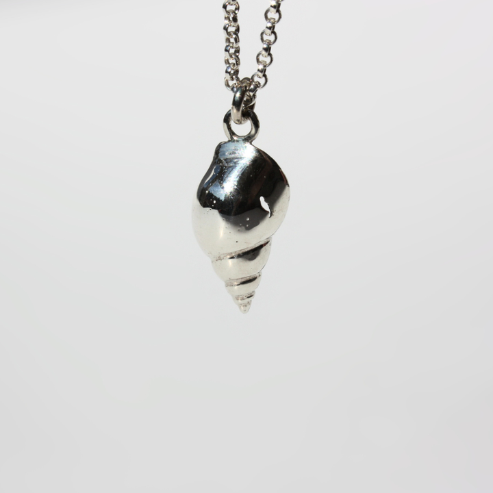 Sterling Silver Tulip Seashell Necklace – Coastal Ocean Jewelry