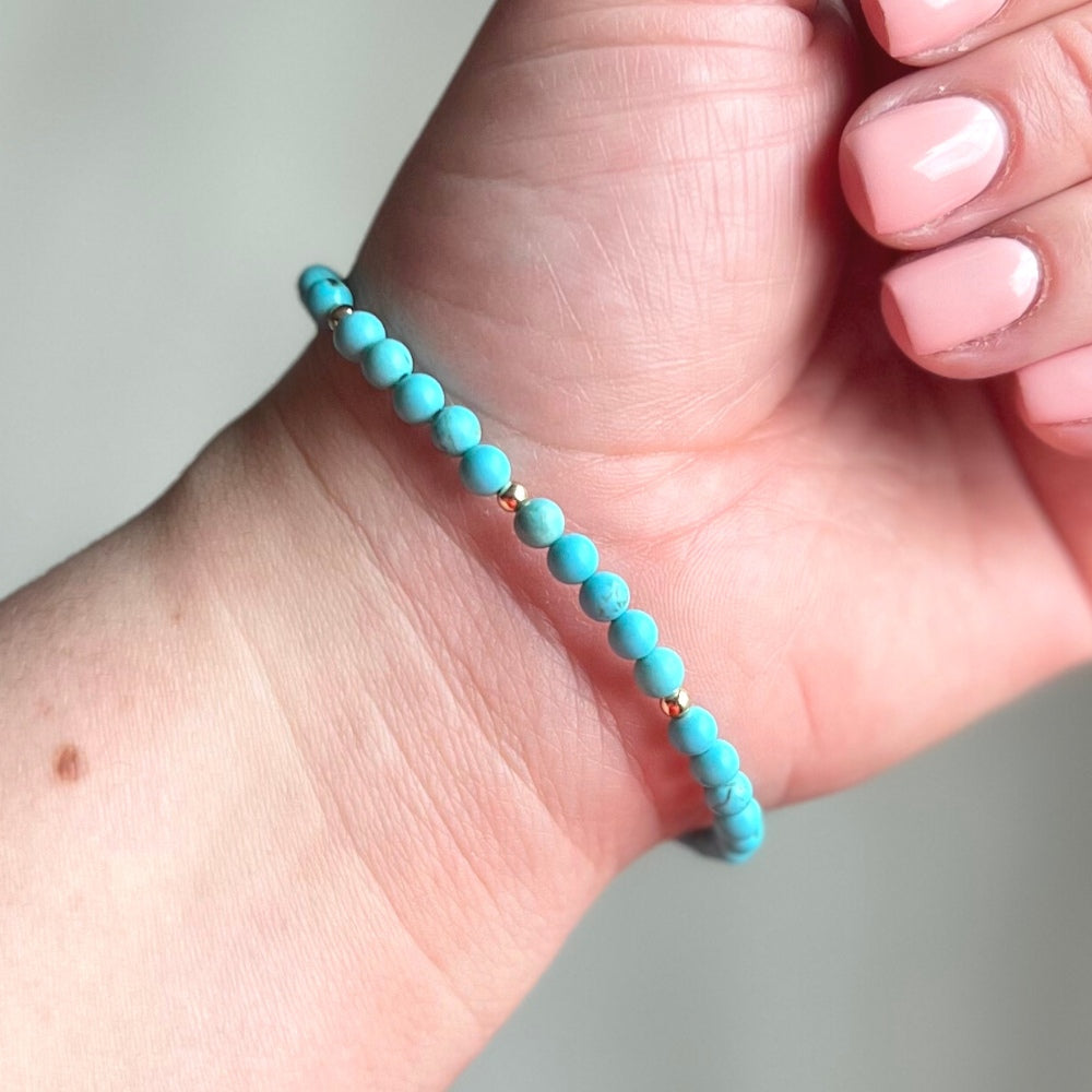 Turquoise Magnesite Bracelet