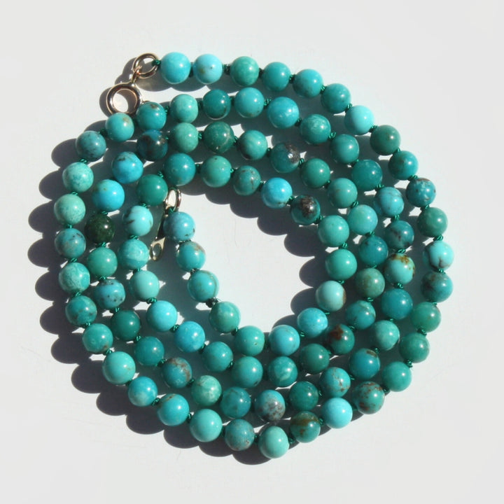 Turquoise Beaded Necklace